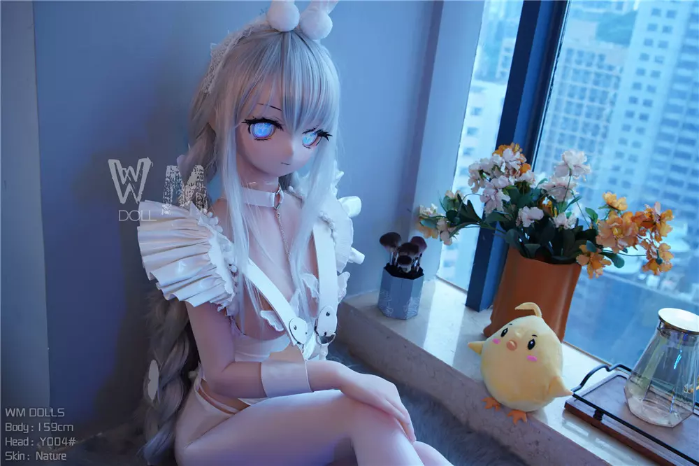 WM S-TPE 159cm (5ft2) Anime TPE Sex Doll with PVC Head #004